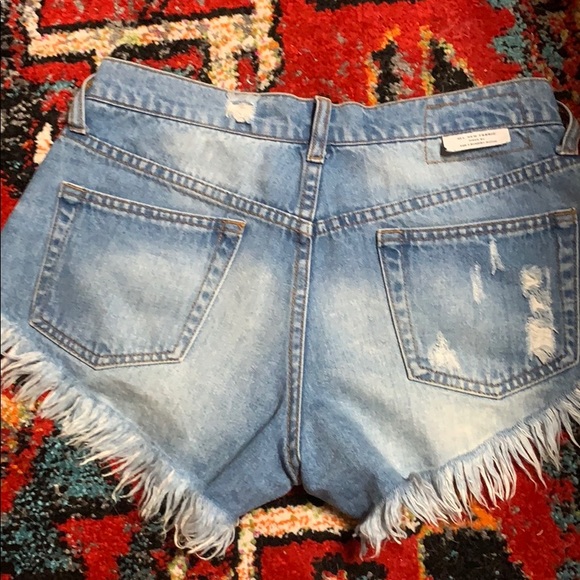 The Laundry Room cutoff denim shorts - Picture 3 of 5